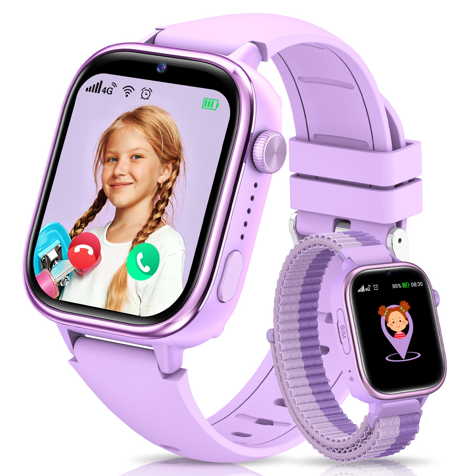 T40 New 4G Smartwatch for Kids with Video Calling & GPS
